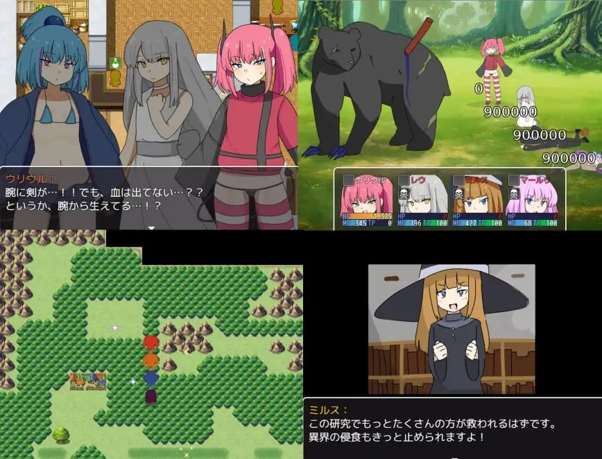 图片[2]-【日式RPG/魔物娘/雌小鬼/PC】双子与异世界探险   v25.03.10 AI汉化版 [PC]-咔游