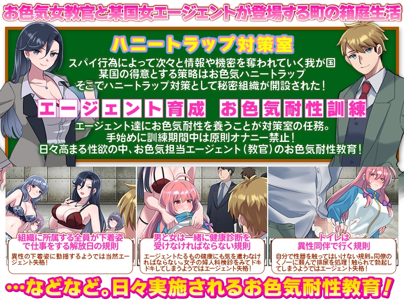 图片[2]-【日式RPG/后宫/NTR/教育/男受/PC】反美人计对策室 ハニートラップ対策室 AI汉化版 [PC]-咔游