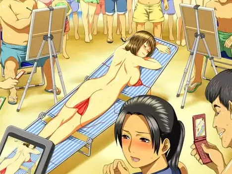 图片[4]-【ADV/AI汉化/PC】被迫全裸当裸体模特的妻子 ◆极乐篇 [PC]-咔游