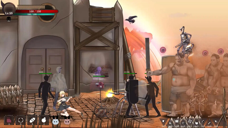 图片[2]-【日式ACT/抚摸触摸/动态/PC】毁灭之地的女王   官方中文版 [PC]-咔游