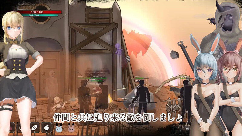 图片[3]-【日式ACT/抚摸触摸/动态/PC】毁灭之地的女王   官方中文版 [PC]-咔游