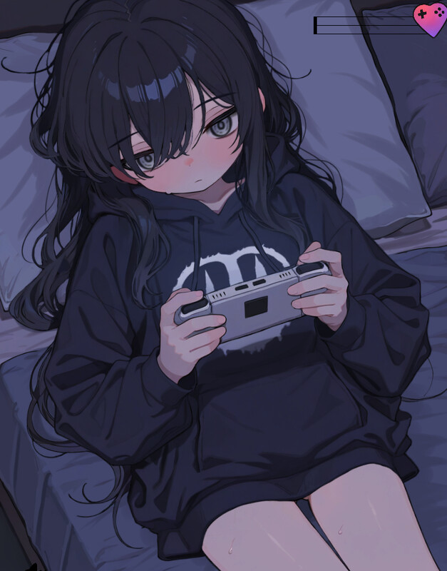 【互动SLG/全动态/不限语种/PC】半夜进入妹妹房间的时候 V1.0 [PC]-咔游