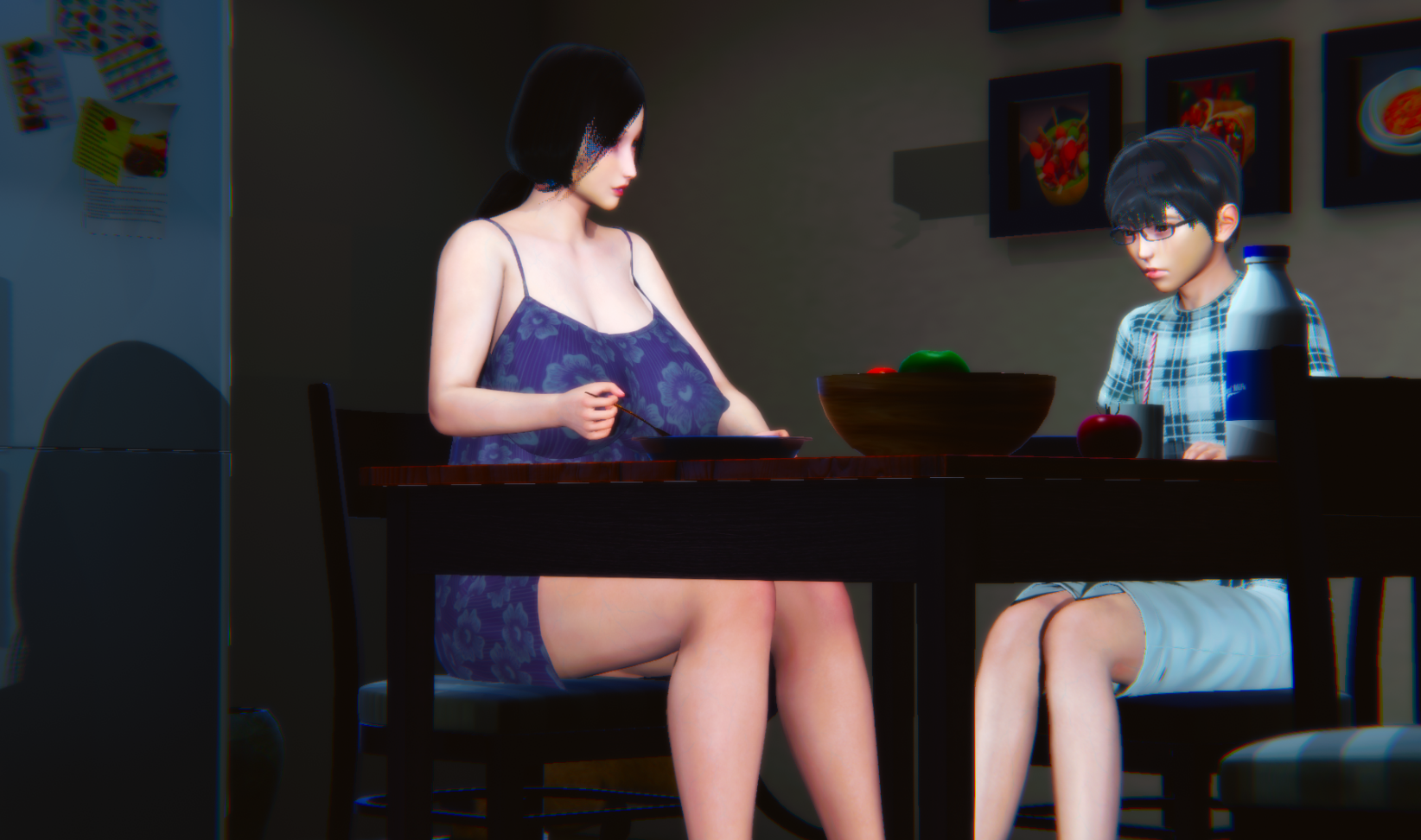 [漫画] 夜袭妈妈01-03[1+500m]-咔游